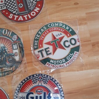 Plechové cedule s veterán tématikou - 2