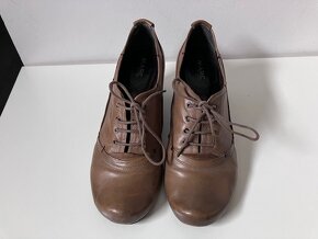 Kožené boty na podpatku Marc, vel. 38 - 2