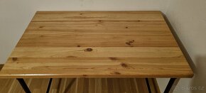 Pracovní stůl, Kullaberg Ikea, dřevo, 110 x 70 cm - 2