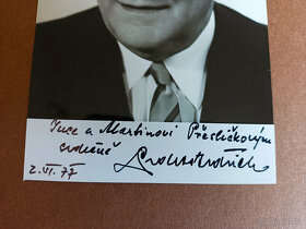 Bedřich PROKOŠ (1912-1997)-autogram (orig.FOTO) - 2