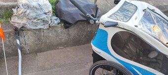 Qeridoo KidGoo 2 s kotoučovými brzdami - vozík za kolo - 2