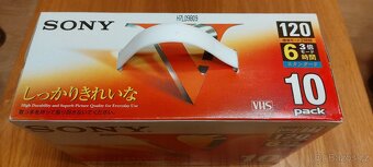 videokazety SONY VHS 120 10pack - 2