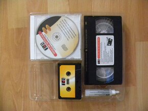 Čistící sada na přehrávače VHS, CD a MC - 2