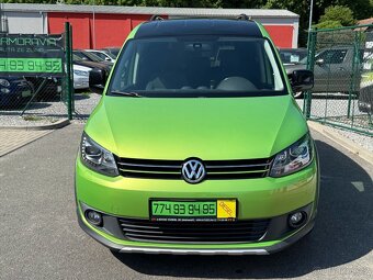 ► VW CADDY CROSS 2,0 TDI - 125 KW, PARK. SENZORY, NAVI ◄ - 2