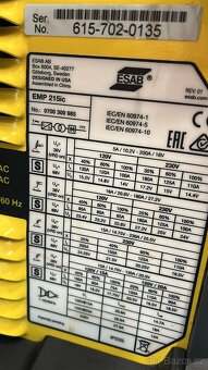 svářečka ESAB REBEL EMP 215IC - 2