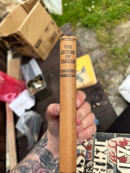 Sbírková kniha – The Return of Tarzan (E. R. Burroughs) - 2