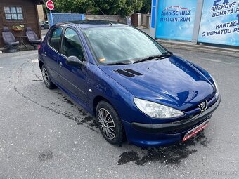 PEUGEOT 206 1.4i 55 KW 1Majitel ČR 2001 - 2