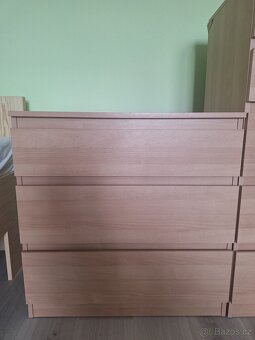 2x IKEA komoda s šuplíky - 2