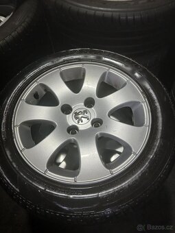SADA LETNÍCH KOL 4X108 R15 ORIGINÁL PEUGEOT - 2