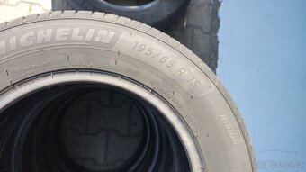 4ks letních pneu Michelin 195/65/15 - 2
