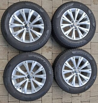 vw 17" Tiguan elektrony 215/65r17 zimní pneu - 2