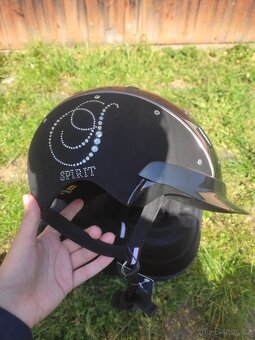 Jezdecká helma Casco Spirit Crystal - 2
