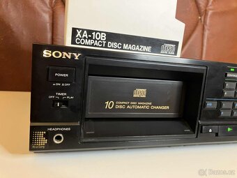 SONY CDP-C10 přehrávač na 10 CD Japan 1986 - 2