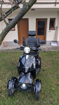 PRODÁM Elektrický čtyřkolový vozík inSPORTline Antun - černa - 2