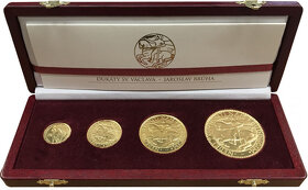 Zlato Svatováclavský dukát, nerealizovaný návrh, RRR vzácné - 2