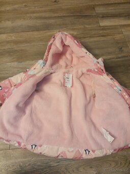 Zimní bunda vel. 98 pro holku - 2
