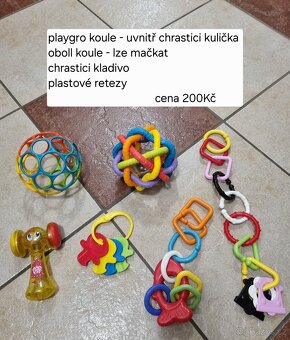 Hracky pro nejmensi- zavesne, sustici, dečky - 2