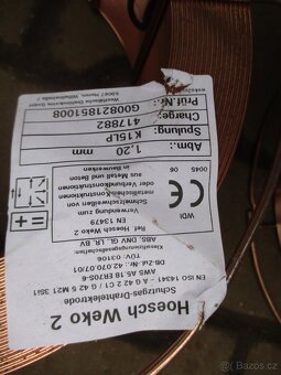 Svařovací drát Hoesch Weko2  1,2 mm - 2