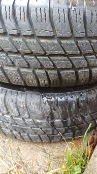 zimní kola 2x opel corsa 155x70x13 - 2