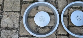 Středové pokličky + límce VW 14" + origo plechy - 2