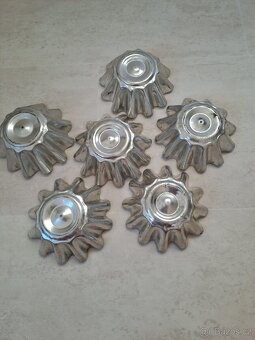 Retro misky na puding sada 6ks - 2