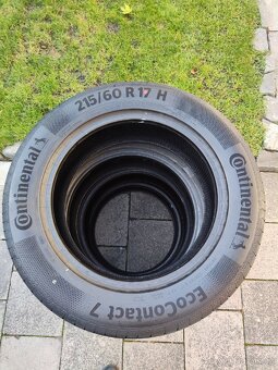 Nové pneu 215/60 R17 Continental EcoContact 7 - 2