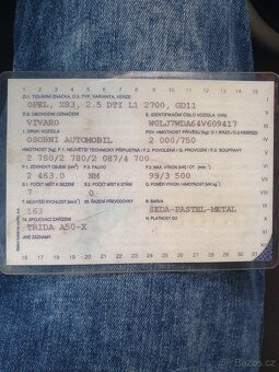 Opel Vivaro 2.5 dti - 2