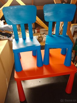 IKEA stolek a židličky - 2