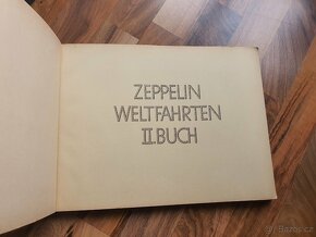 stará kniha Zeppelin-Weltfahrten II.Buch 1933 - 2