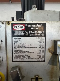 Univerzální frézka PROMA - 2