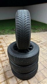 alu disky 7Jx16 ET45 rozteč 5x108 zim Bridgestone 215/70 R16 - 2