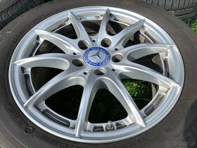 4x alu kola 5x112 "16" + letní pneu 225/55 R16 - 2