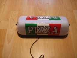 Transparent Pizza Italia , magnetický , svítící , 12 V - 2