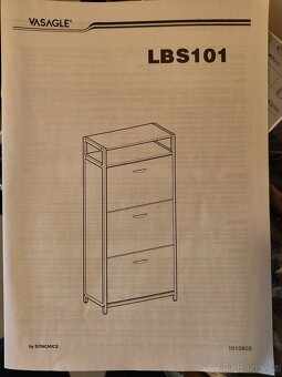 Botník Vasagle (LBS101) - 2