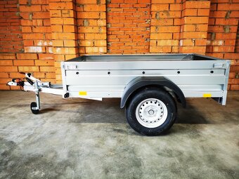 přívěsný vozík sklopný 2040 x 1210 x 400 mm1300kg - 2