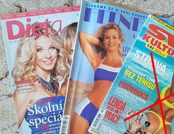 Fitness, Dieta, Svět kulturistiky - časopisy - 2