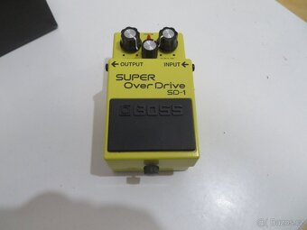 Zánovní kytarový efekt BOSS SD-1 Super OverDrive - 2