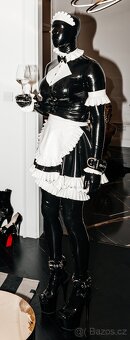 Latexový kostým - služka vel. S - M (LatexVogue) - 2