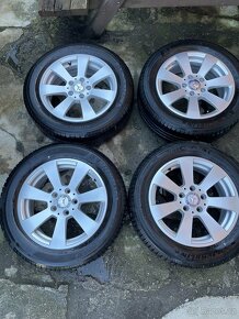 Alu kola 5x112 včetně letních pneu 195/60R16 - 2