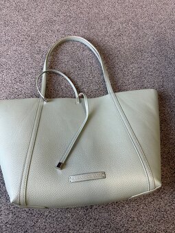 Kožená velká kabelka, taška značky Emporio Armani - 2