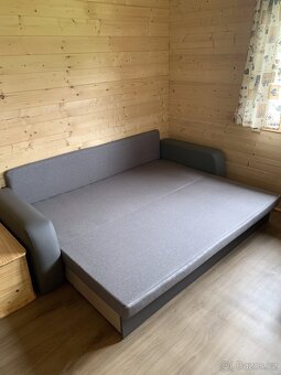 Rozkládací sedačka s úložným prostorem - 2