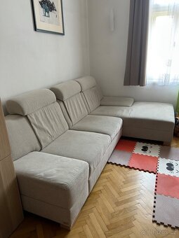 Rohová rozkládací sedačka Phase - 2