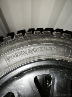 Sada plechových disků s pneu Škoda Octavia - 2