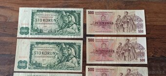 Bankovky a státovky 1953-1993+ - 2