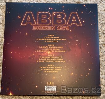 2LP ABBA - Live in Bremen 1979 - 2