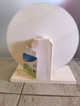 Kolotoč dřevěný pro hlodavce, 28 cm - 2