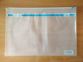 kancelářské desky / obaly „Zippa bag“ - A4, čiré - 2