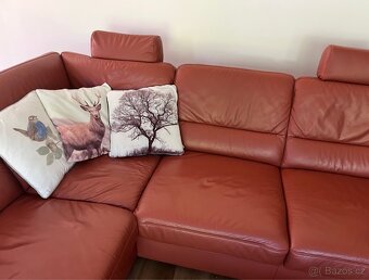 Luxusní kožená sedačka - 2
