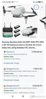 Dron s online kamerou - 2