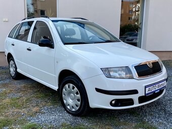 Škoda Fabia, 1.4 16v 55kW, bez koroze pěkná - 2